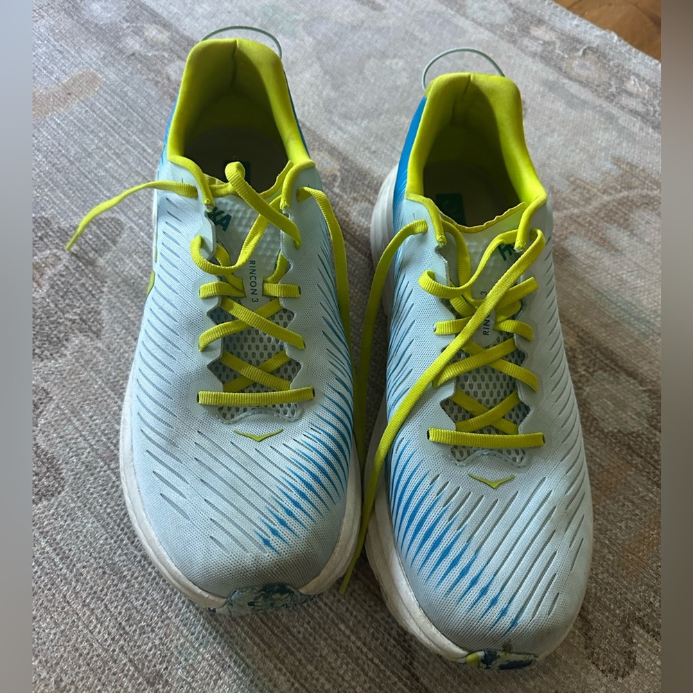 HOKA Rincon 3 men’s sneakers. Size 12.